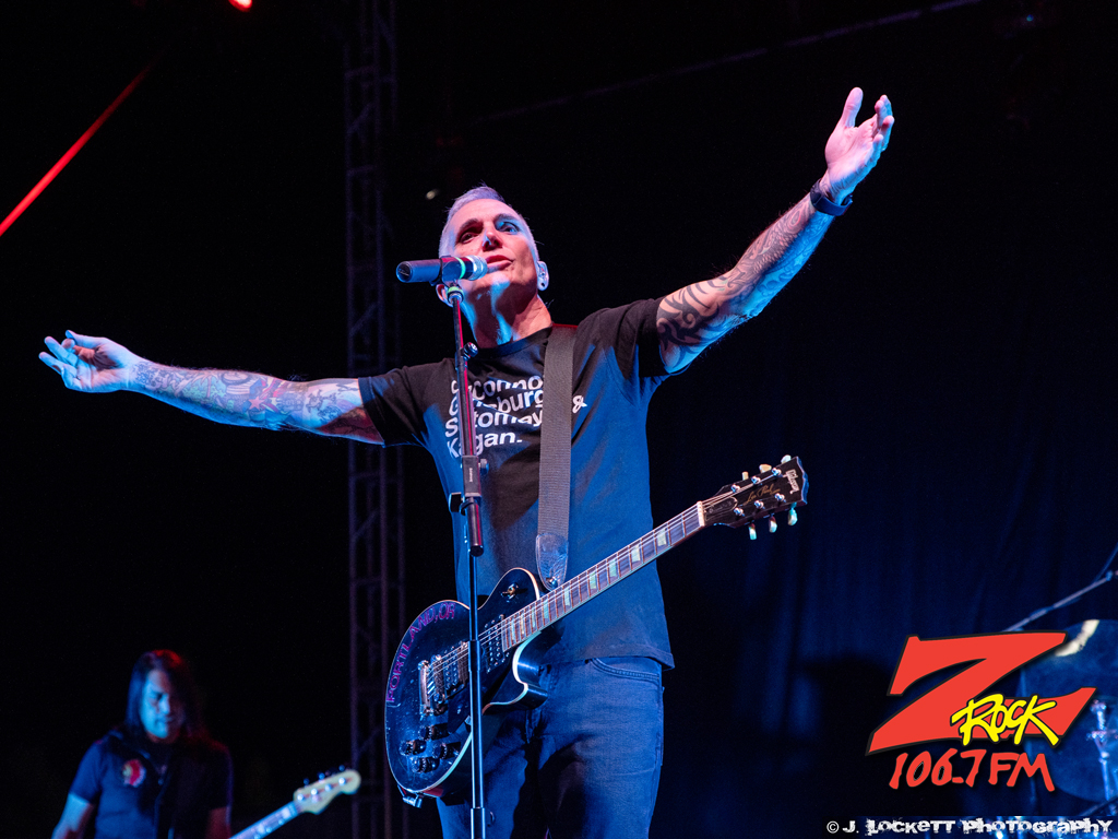 Everclear performs at 106.7 Z-Rock's End of Summer Party at the Obsidian Spirits Amphitheater at Rolling Hills Casino Resort September 4th 2022