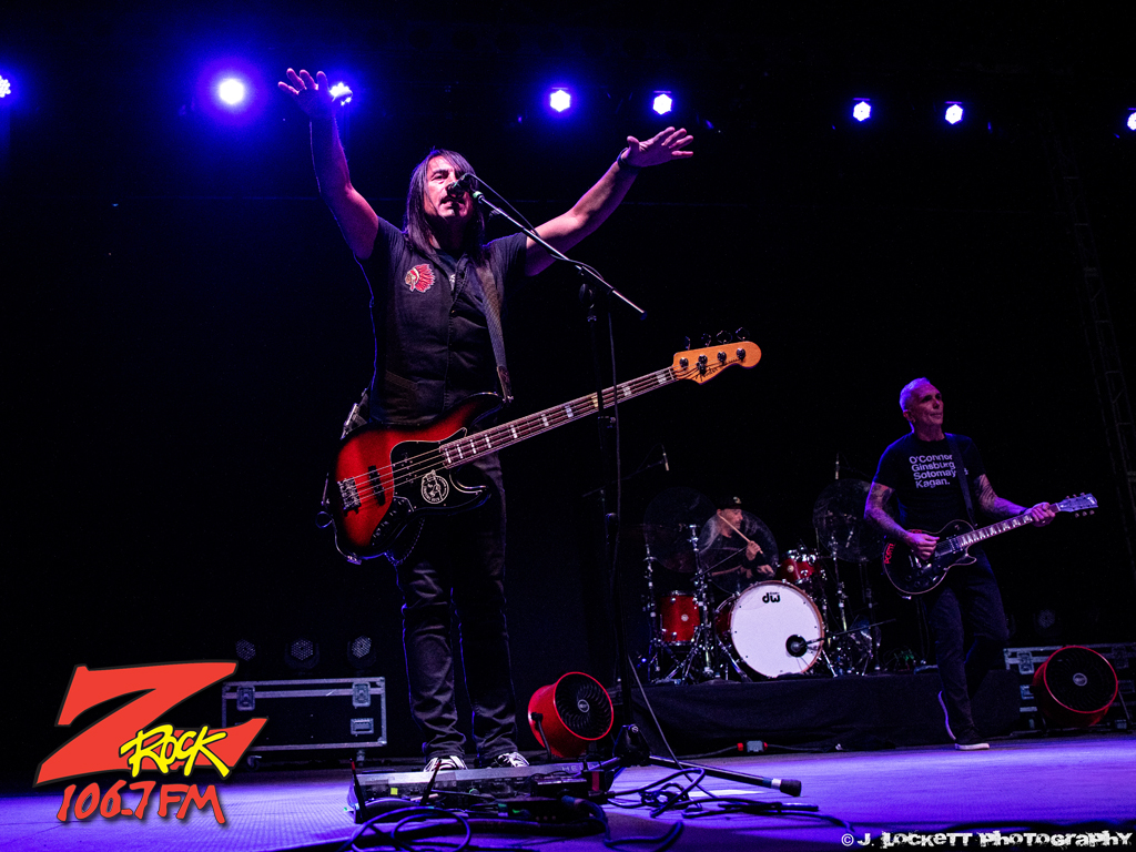 Everclear performs at 106.7 Z-Rock's End of Summer Party at the Obsidian Spirits Amphitheater at Rolling Hills Casino Resort September 4th 2022