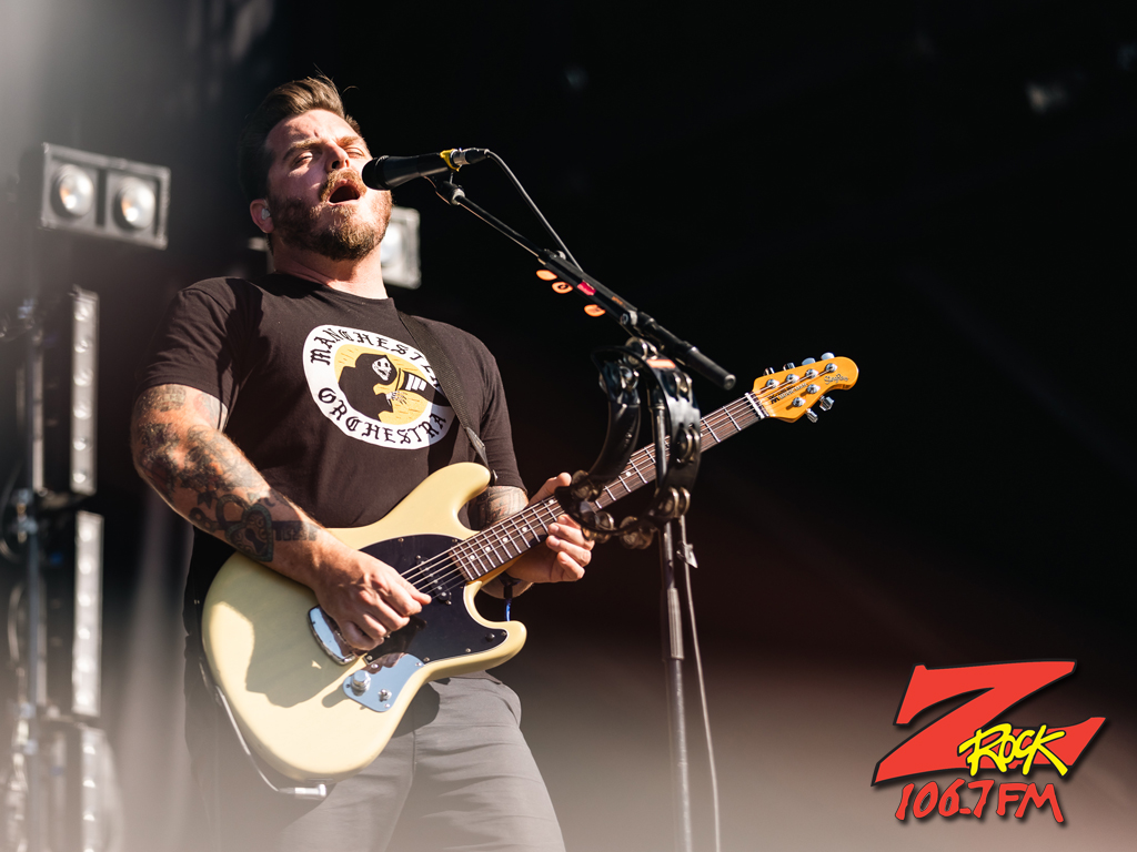 106.7 Z-Rock at Aftershock 2022 in Sacramento California October 8th 2022 with Thrice