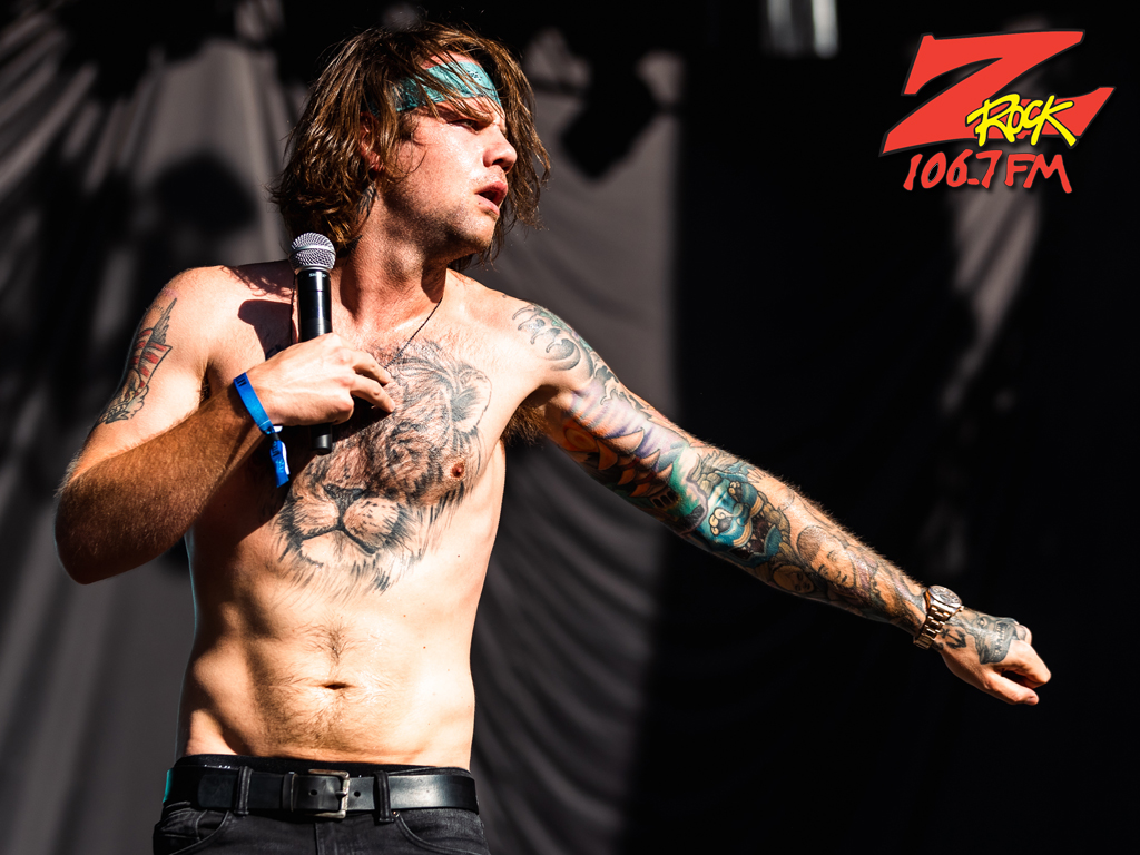 106.7 Z-Rock at Aftershock 2022 in Sacramento California October 8th 2022 with Beartooth