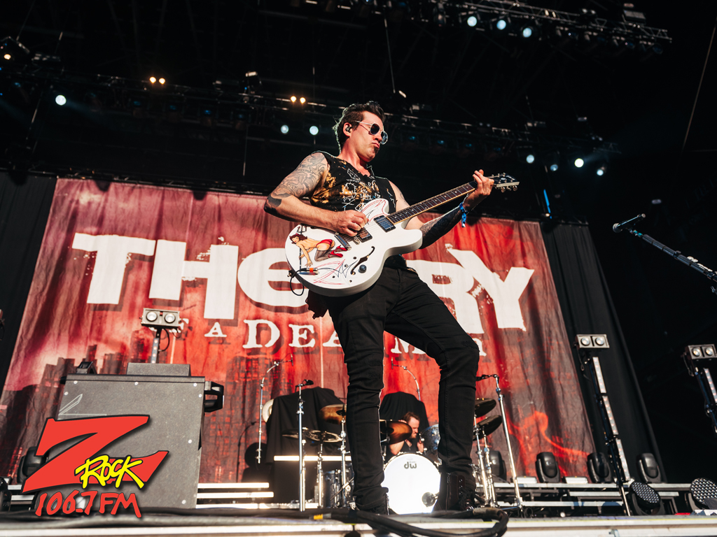 106.7 Z-Rock at Aftershock 2022 in Sacramento California October 8th 2022 with Theory of a Deadman