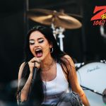 106.7 Z-Rock at Aftershock 2022 in Sacramento California October 9th 2022 with Maggie Lindemann