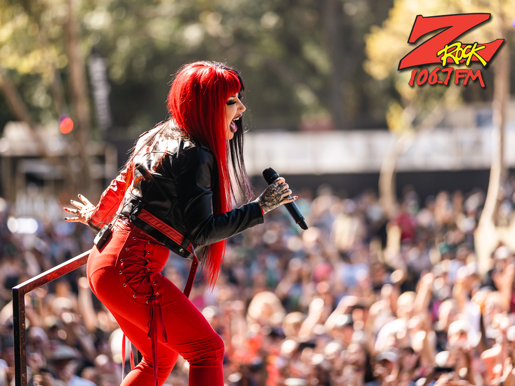 106.7 Z-Rock at Aftershock 2022 in Sacramento California October 9th 2022 with New Years Day