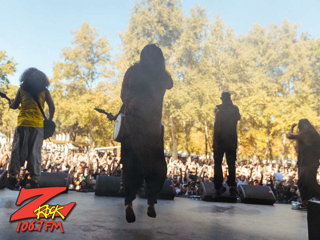 106.7 Z-Rock at Aftershock 2022 in Sacramento California October 9th 2022 with Bloodywood