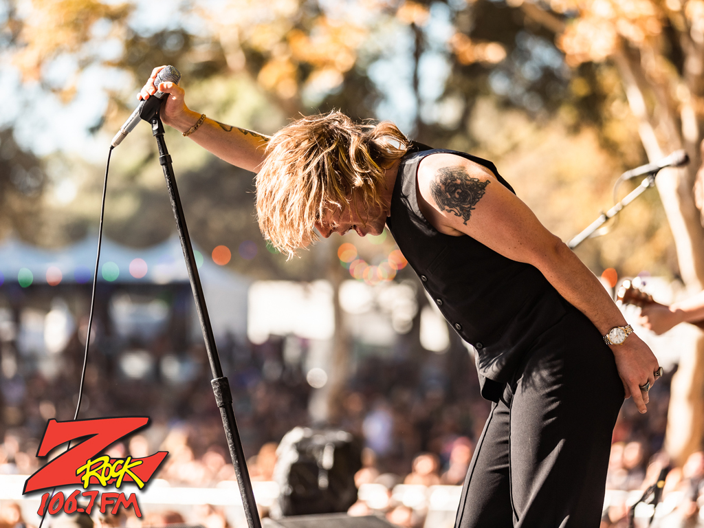 106.7 Z-Rock at Aftershock 2022 in Sacramento California October 9th 2022 with the Struts