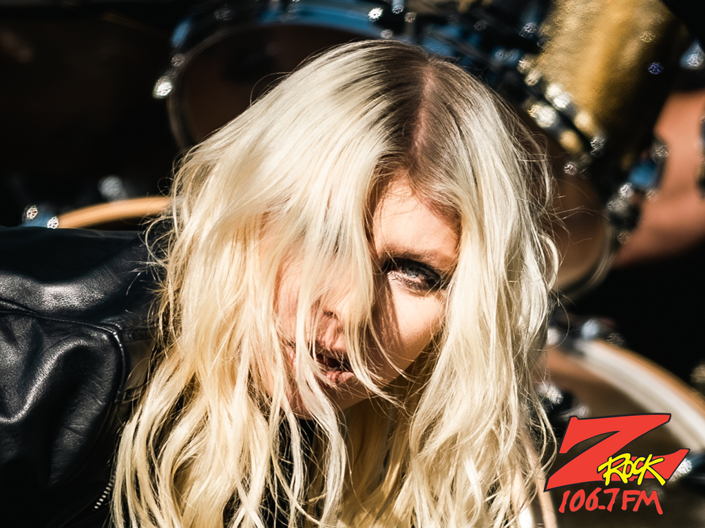 106.7 Z-Rock at Aftershock 2022 in Sacramento California October 9th 2022 with Taylor Momsen and the Pretty Reckless