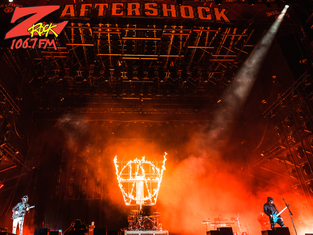 106.7 Z-Rock at Aftershock 2022 in Sacramento California October 9th 2022 with Muse