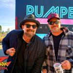 Tim Buc Moore with a loyal Buc Head at Pumped Coffee in Paradise California for Wake the Buc Up on 106.7 Z-Rock February 2nd 2023